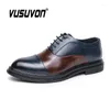 Casual Shoes Men Oxfords Modna Patchworka Koronna sukienka Klasyczna monefr Wedding Causal Business Foot na imprezę duży rozmiar 38-46