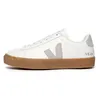 2024 Classico Brasile francese Brasile Verde a basso contenuto di carbonio V Piattate di cotone organico Sneakers Women Casual Classic White Designer Mens rumamenti 36-45 R31