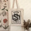 Fem-stjärnigt mönsteralbum Tote Bag Stray Kids Retro Shop Bag Skzoo Kpop Bags Drag Mönster Casual Axel Canvas Bags 48y4#