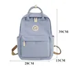 Backpack Fashion Women For Teenagers Black School Tas vrouwelijke zakenreisboeken Book Bag Girl waterdicht mochila