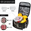 Cristiano Raldo Football Cr7 Thermal Isolated Lunch Påsar för skola Återanvändbar matväska Ctainer Men Cooler Thermal Lunch Box W8LU#