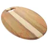 Plates ost charcuterie brädet stor skärning för huggning av träbrädor trähushåll