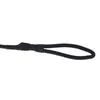 Hundhalsar Flirt Pole Rope Tug Toy Flätad bomullsblandning utomhus Interaktiv för att dra jagning av tuggträning (L Black)