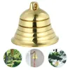 Party Supplies Door Bell Pendant Decor Hanging Golden Outdoor Vintage Bells Wind Chime Accessories