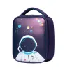Dinosaur Unicorn Li Student Portable Lunch Bag Oxford Fabric Astraut Carto Insulati Bag v6sv#