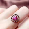 Ställer in högkvalitet Pink Topaz S925 Sterling Silver Ring Pendant Necklace Set Fine Fashion Charm Weddings Jewelry for Women Meibapj FS