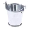 Decorative Figurines Water Bucket 1:6 1:12 Home Kitchen Play Game Dollhouse Miniature Classic Pretend Furniture Toy Gifts Small Ornaments