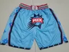 Short authentique pour hommes, Phoenix, Suns, basket-ball, rétro, maille brodée, décontracté, athlétique, équipe de gymnastique, 04