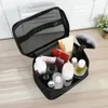 1pcs Women Men Necary Portable Cosmetic Bag Transparent Travel Organizer Fi Large Black Toiletry Bags Makeup Pouch d7Ln#