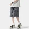 Herr shorts varumärke män last sommar harajuku streetwear mode techwear hip hop byxor bermudas maskulina manliga kläder