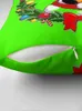 Pillow Santa Claus Merry Christmas Design Throw Luxury Home Accessories Cover For Sofa