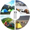 Shower Curtains Corrosion Resistant Camping Equipment Strong Grip Outdoor Ground Pin Stakes Picnic Tacks Durable Metal Steel