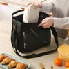 Borsa da pranzo isolata Grande borse per il pranzo per uomini uomini riutilizzabili da pranzo riutilizzabile con spalla regolabile spalla mobili per viaggi per viaggi di viaggio R5ie#