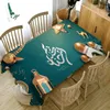 Restaurant Kitchen Rectangular Tablecloth Table Decorations Ramadan Festival Home Muslim Islamic Festival Party Decorations