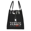 Terios Resuable Lunch Box Women Leakproof Cooler Thermal Food Assulated Lunch Bag Travel Work Pinic Ctainer O35q＃