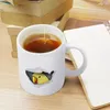 Tassen Evil Bird White Mug Coffee Girl Gift Tea Milk Cup Peeping Cockatiel Swag Birds Birb