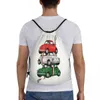 Custom Vintage Italia Bandera Coche Bolsas con cordón Hombres Mujeres Ligero Orgullo italiano Deportes Gimnasio Almacenamiento Mochila 78C0 #