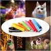 Dog Collars Pet Collar LED Luminous Night Safety Anti-lost Flashing Lead Fluorescent Supplie