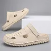 Slippers maat 44 platte zool sandaal zilvergrijze schoenen vinger heren sneakers sport Tenes Mascolino Tenisse Street wederverkoop