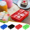 Moldes de cozimento Multi-grade Ice Artifact Press Bandeja Caixa de silicone com tampa Grade caseira - Criativo pode ser sobreposto #20