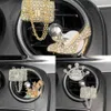 Upgrade Bling Meisjes Portemonnee Hoge Hak Kroon Auto Luchtverfrisser Auto Outlet Parfum Clip Auto Geurverspreider Elegant Decor Auto Accessoires