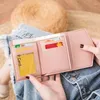 Wallets Fashion Short Purse Korean Version Of The Heart Shaped Small Simple Ladies Change Money Clip Women