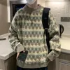 Men's Sweaters Wool Sweater Men First Line Garment Seamless Pullover Spring And Autumn Basis Loose Casual Cashmere Knitting D10