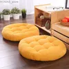 Coussin / oreiller décoratif japonais pouf futon siège coussin queue de chat chaise chaise hassock coussin coussin coussin circulaire épaissis de tapis de tapis tatami y240401