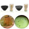 Teaware Sets 3 Pieces Chinese Matcha Whisk Set Ceremony Accessory Ceramic For Gift