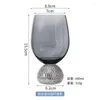 Wine Glasses Light Luxury Diamond Glass Wrapped Red Cocktail Drinking Water Foreign Birthday Sense