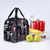 horror Of Dracula 3 Insulated Lunch Bag Cooler Bag Lunch Ctainer Horror of Dracula Tote Lunch Box Food Storage Bags Travel H36a#