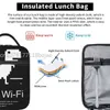 sem Internet Dinosaur isolado Lunch Bag Cooler Bag Meal Ctainer Cooler Jurassic Offline Park Lunch Box Tote Beach Outdoor I1YJ #