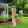 Autres fournitures d'oiseaux pour les intempéries en matière d'alimentation résistante au métal pour les intempéries pour le jardin de la cour extérieure avec quatre ports visibles