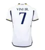 24 25 Real Madrid Vini Jr Soccer Jerseys Bellingham Fans Joueur Version Camavinga Tchouameni Valverde ASENSIO MODRIC 2024 2025 CHIRTS DE FOOTBALL