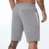 Homens magros de algodão esportivo correndo shorts musculação sweatpants fitness calças curtas jogger ginásios esporte basquete shorts 240323