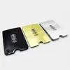 10pcs Anti Rfid Blocking Reader Lock Bank Card Holder ID Bank Card Case Aluminium Protecti NFC Anti-theft Credit Card Holder 69Q1#