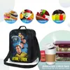 Star Trek Lunchbag Tasche Mahlzeit Beutel wiederverwendbar isolierte tragbare Lunchbox für Frauen -Jungen Mädchen A1UO#