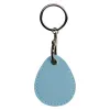 Titular do cartão de couro pu chaveiro porta-chaves fechadura da porta Acc Tags ID Card Case Keychain Acc Card Bag Key Tag Ring E69T #