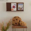 Dishiondecorative Pillow Cartoon Cookie плюшевые сиденья мягкие подушки пищевые подушки фаршированные куклы игрушки детские номера на день рождения и новогодние подарки Y24040