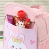 cute Purple Cat Lunch Bag Lunch Box Student Kawaii Thermal Insulated Tote Cooler Handbag Bento Pouch Ctainer School Food Bags O1PQ#