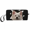 söt rolig tysk spitz rese toalettartikar kvinnor husdjur valp pom hund makeup kosmetisk arrangör skönhet lagring dopp kit y6yn#