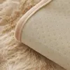 Housses de chaise de haute qualité, housse de canapé en cuir antidérapante d'hiver, coussin en peluche, siège épais minimaliste moderne