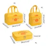 carto Chicken Shape Lunch Bag Women Cute Thick Thermal Storage Bags Children Large Capacity Insulated Bags x3Kj#