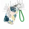 student Card Protecti Sleeve Green Plant Credit Card Cover with Lanyard String Busin ID Name Badge Card Holder Case Bags J3Dq#