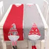 Tafelkleed Faceless Runner Festival Tafelkleed Decor Supply Voor Kerstmis Linnen Kleding Universele Koffie Decoraties Sjaal Creatief