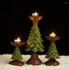 Kandelaars Kerstboom Kandelaar Thuis Eetkamer Teller Desktop Vakantie Sfeer Decoraties Dienblad Ornamenten