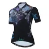 Racing Jackets Women Cycling Jersey Summer Short Sleeve MTB Shirts Top Ropa Ciclismo Outdoor Cycle Clothing Maillot Bicycle