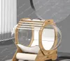 Cat Carriers Nest Four Seasons Universal Closed House Kennel Transparent Summer Bed