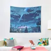 Tapisseries Kimi No Na Wa // Votre nom Taki Stars Tapisserie de balcon Décoration de chambre à coucher pour mur de chambre