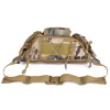 가방 위장 전술 벨트 가방 방수 남성 패니 팩 하이킹 군용 스포츠 벨트 가방 사냥 및 장비 군용 가방
